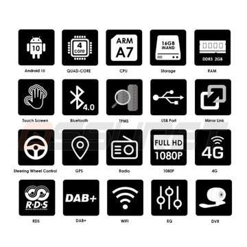 Радио 9' ANDROID 10 2din Wi-Fi GPS BMW E39 E53 X5