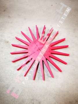 звезда для эко-прополки для боковой прополки из полиуретана