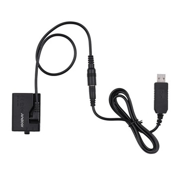 Andoer ACK-E10 5V USB Dummy Battery DC Coupler