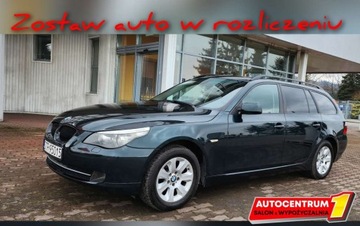 BMW Seria 5 E60 Touring 525 d 197KM 2007 BMW Seria 5 525 197 km. Automat Panorama