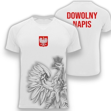 Koszulka kibica termoaktywna personalizowana Reprezentacja Polski siatkówka