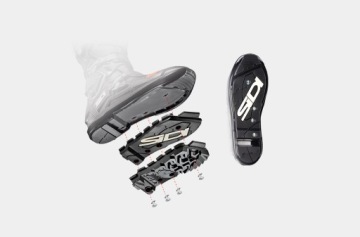 Туфли SIDI Crossfire 3 SRS оранжево-белые 44