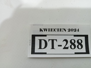 DT-288 SKODA SUPERB III LIŠTA DVEŘE ZADNÍ LEVÝ 3V5839907