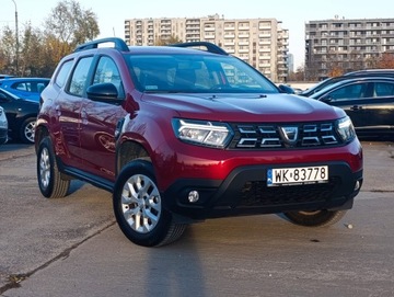 Dacia Duster II SUV Facelifting 1.0 TCe 90KM 2022 DACIA DUSTER 1.0 TCe Comfort, 100% Bezwypadkowy, Salon Polska, 1 Właściciel