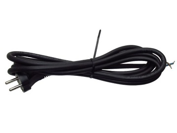 Przewód kabel wtyczka elektronarzędzia 2x1,0mm 3m