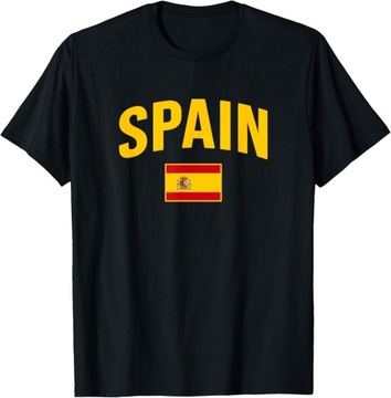 Hiszpania - Flaga Hiszpanii - Klasyczna koszulka España, XL