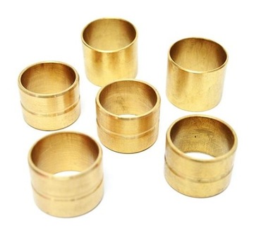 Tuleje zawiesz przód Jawa 175 250 353 350 brąz 6x