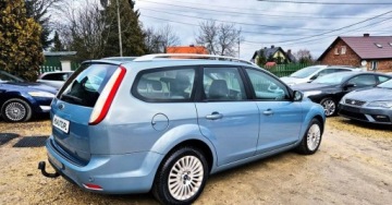 Ford Focus II Kombi 1.8 Duratec Flexifuel 125KM 2010 Ford Focus BENZYNA BEZ KLUCZYKOWY DOSTEP grzana szyba nawigacja OKAZJA, zdjęcie 12