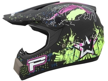 KASK CROSSOWY LEKKI NA ENDURO QUAD ATV BMX CROSS M