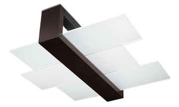 LAMPA SUFITOWA PLAFON ŻYRANDOL SUFIT FENIKS WENGE