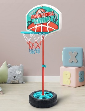 БАСКЕТБОЛЬНЫЙ НАБОР БАСКЕТБОЛЬНАЯ НАСТОЛЬНАЯ СПОРТИВНАЯ ИГРА ДЛЯ ДЕТЕЙ + НАСОС ДЛЯ ШАРОВ