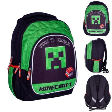 PLECAK TORNISTER SZKOLNY MINECRAFT Creeper