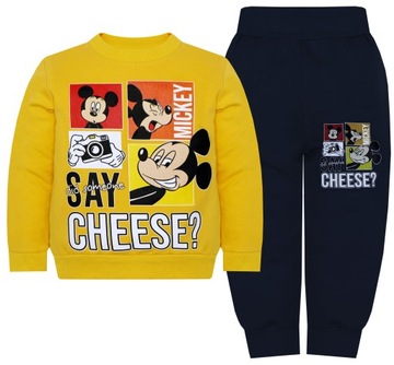 2030 BAWEŁNIANY DRES DZIECIĘCY MYSZKA MICKEY r 128