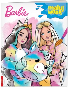 Książeczka Maluj wodą. Barbie Cutie MW-1105 SZ-89648