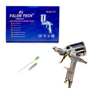 PISTOLET LAKIERNICZY DO ZAPRAWEK 0,5mm 200ml F-2