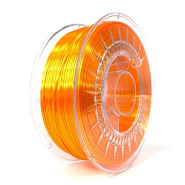 Filament SILK Devil Design 1,75 mm Jasnopomarańczowy metaliczny