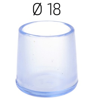 Чехлы, защитные колпачки на ножки стула 18 мм.