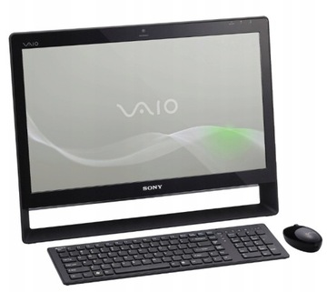 Komputer Sony VAIO All in One i3 8GB RAM 120GB SSD VPCJ11M1E dotykowy LED