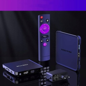 SMART BOX TV 4K ANDROID 12 WIFI BT ТВ АДАПТЕР 128G
