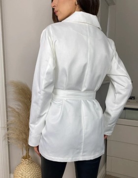 B8A202 БЕЛАЯ КУРТКА XS С РЕЗЬБОЙ