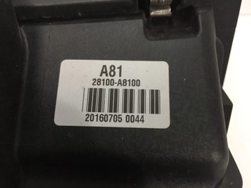 KIA OPTIMA IV 2017 2.0 HYBRIDNÍ POUZDRO FILTRU