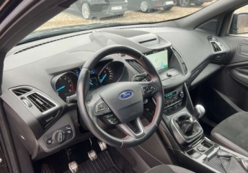 Ford Kuga II SUV Facelifting 1.5 EcoBoost 150KM 2018 Ford Kuga 1.5BENZ. 150KM ST LINE Xenon Led Navi Pol Skora Stan Bdb 1.5, zdjęcie 14