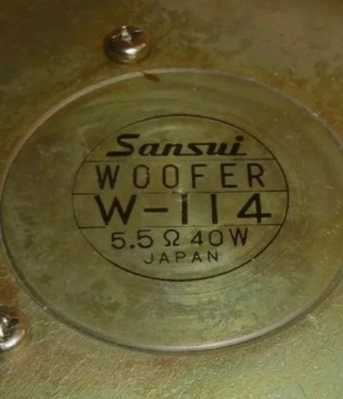 НЧ-динамик Sansui w-114 sp 3500 35,5 см.