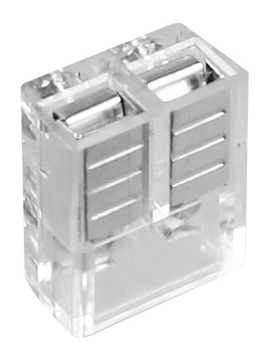 Коннектор для светодиодной ленты COB SMD, 8мм, ленточный коннектор, прикручивается с двух сторон