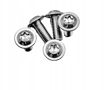 M5x25 ŚRUBA DO OWIEWEK KOŁNIERZOWA NIERDZEWNA 7380F TORX (10)