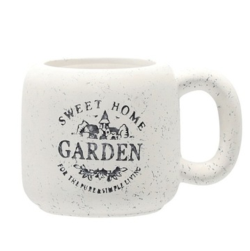 DONICZKA CERAMICZNA OSŁONKA NA KWIATY NOWOCZESNA KUBEK