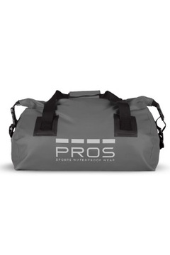 Torba wodoodporna 30L PROS SPORT szara, m. 753