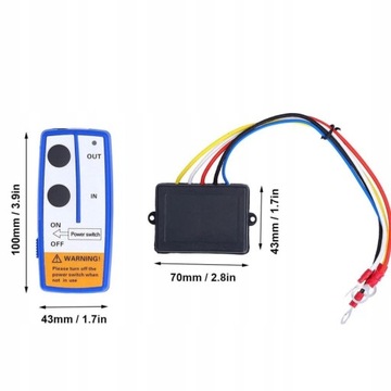 БЕСПРОВОДНОЙ ПУЛЬТ ДИСТАНЦИОННОГО УПРАВЛЕНИЯ ДЛЯ BLUE WINCH