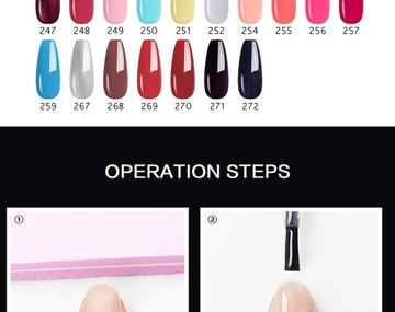 NAILCO 15 мл Верхнее покрытие Базовое покрытие Гель-лак для ногтей