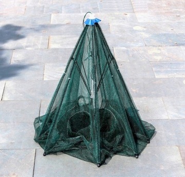 Подсак для ловли на живца, 8 отверстий.