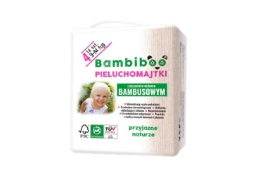 Bambiboo Трусики-підгузки з волокном бамбуковим, 12-17 кг, розм. 5, 15 шт. -