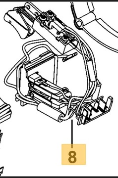 Wyłącznik Dewalt DCS391 typ 11