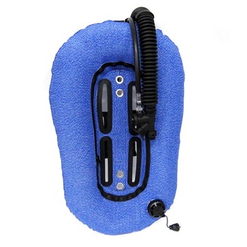 Дайвинг Donut Wing Одиночный бак Профессиональный бак для дайвинга Синий