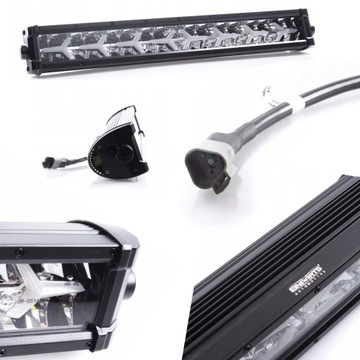 LAMPA LED HALOGEN ROBOCZY 160W CREE COMBO 6000K