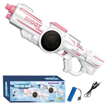 PISTOLET NA WODĘ ELEKTRYCZNY Wodny MIOTACZ Automatyczny RÓŻ Model TOP