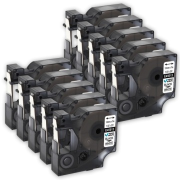 Лента Specmark для DYMO D1 40913 9 мм 7 м белая комплект из 10 для LM160