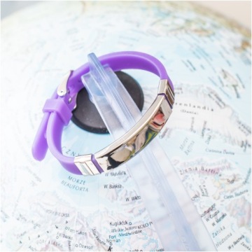 Браслет ICE для детей ЦВЕТА с гравировкой