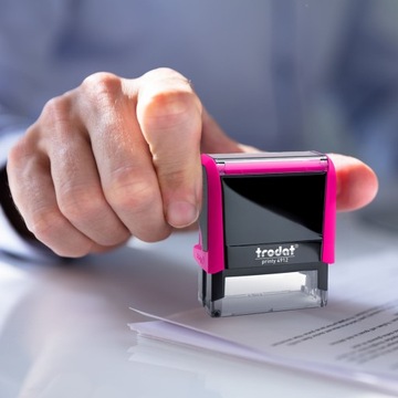 TRODAT 4912 ШТАМП ДЛЯ ДИЗАЙНА КОРПОРАТИВНОГО ЛИЧНОГО ОФИСА 6 СТРОК + ЛАСТИК