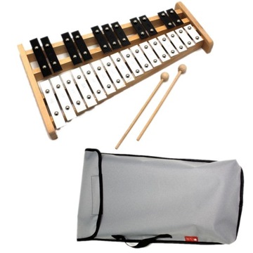 KAJA CYMBAŁKI - DZWONKI CHROMATYCZNE 27-TONOWE + POKROWIEC SZARY