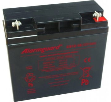 Akumulator AGM Alarmguard CS12-18 12V 15Ah ALARM UPS KASA