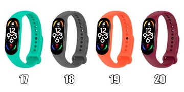 РЕМЕНЬ ДЛЯ БРАЛЕТА ДЛЯ XIAOMI MI BAND 5/6/7 МНОГО ЦВЕТОВ