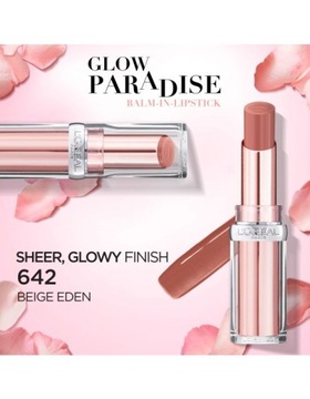 Ухаживающая помада LOreal Paris Color Riche Glow Paradise