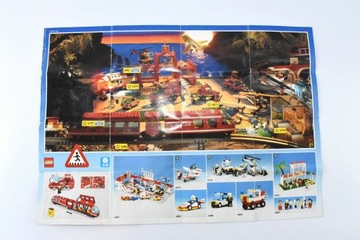 LEGO plakat ulotka Town [1990] A4