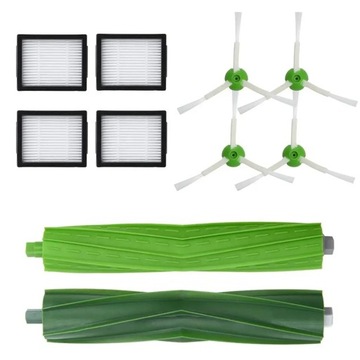 ZESTAW SZCZOTEK I FILTRÓW ROOMBA iROBOT SERIA E/I/J I3 I7 I6 E7