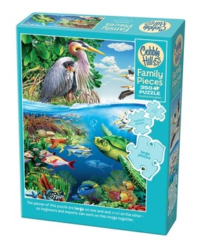 Cobble Hill Puzzle 350 el. W powietrzu i pod wodą