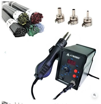 Zestaw do spawania plastiku AT-858D+ 700W